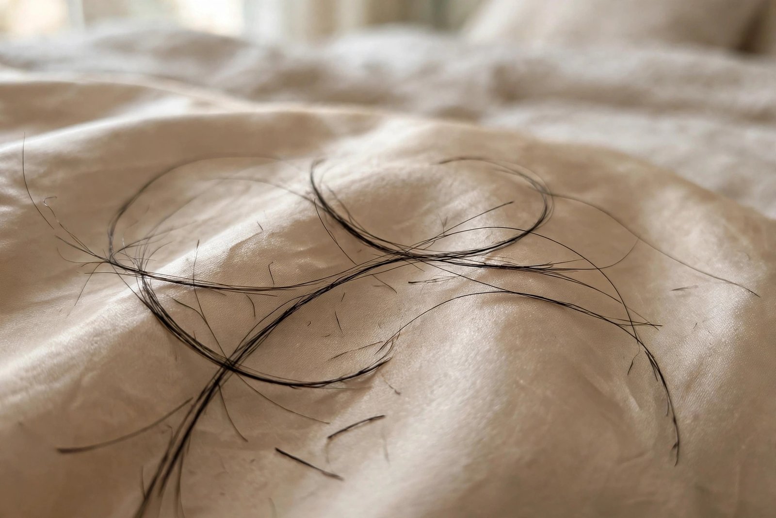 Nighttime hair care routine