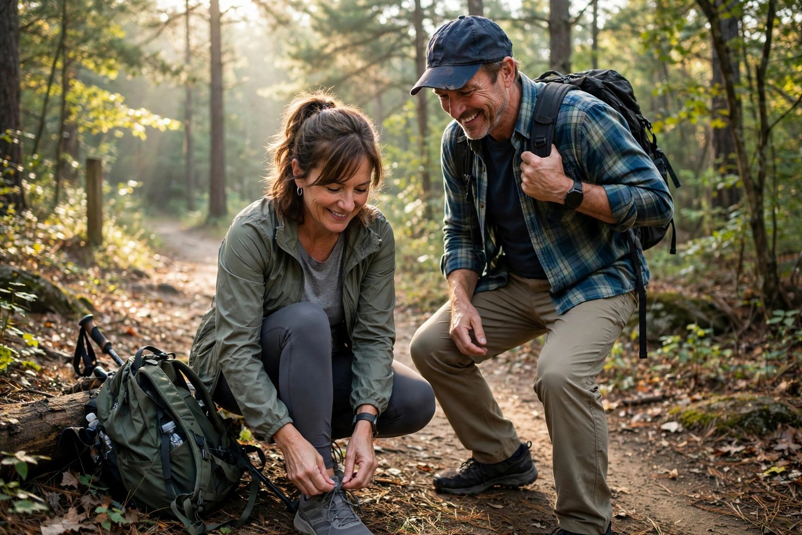 Tina Hines before cardiac arrest hike