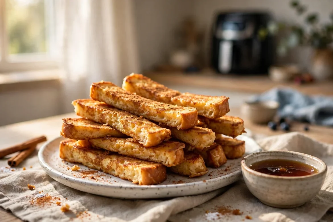 High-Protein French Toast Sticks (Air Fryer, 28g Protein!)