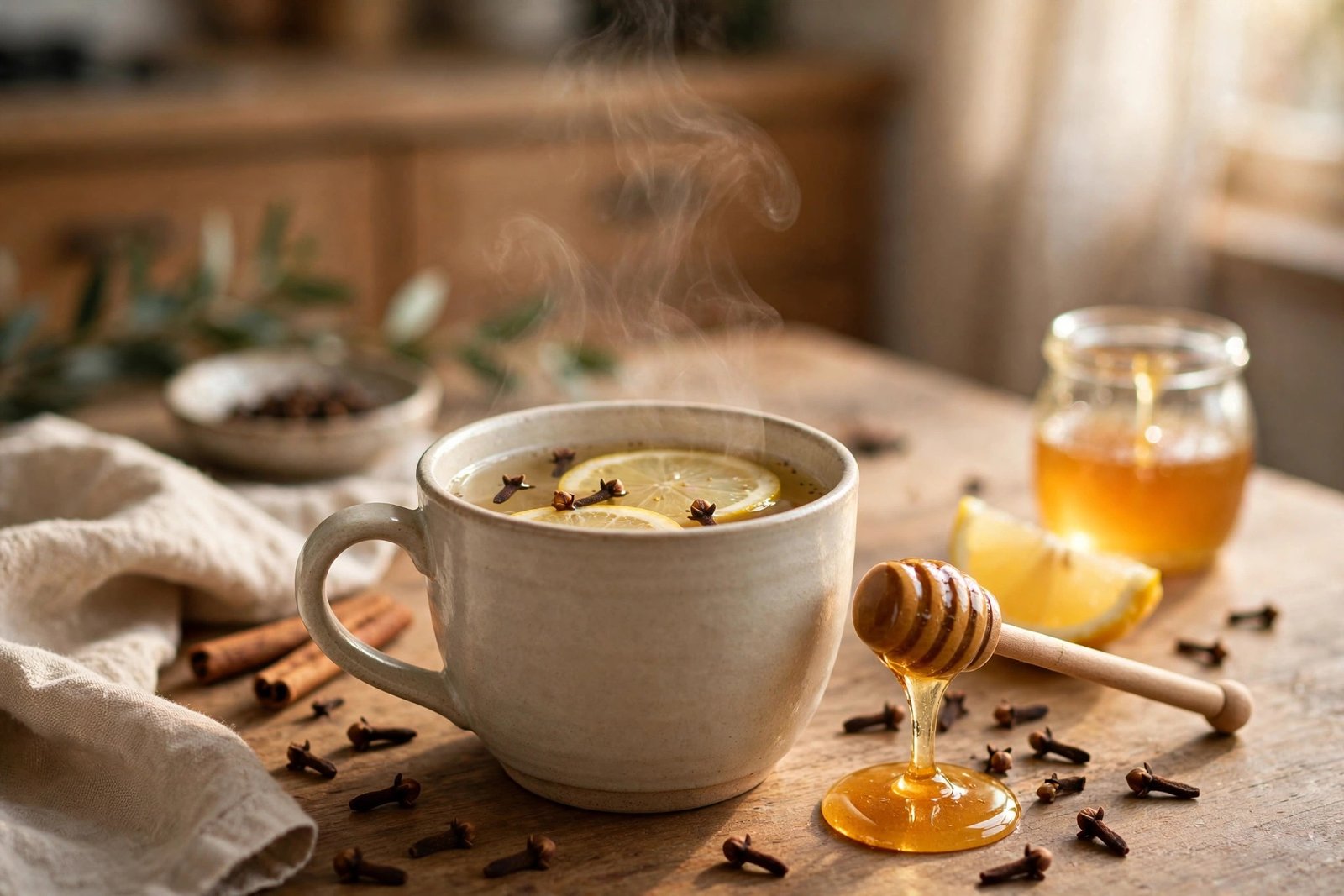 When to drink clove water